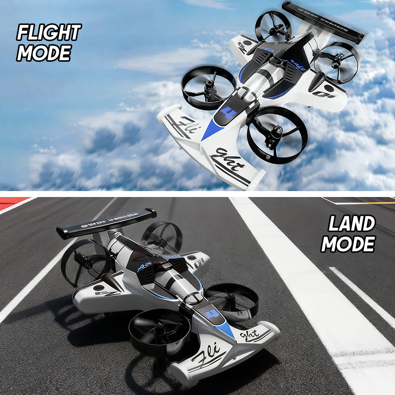 Drone Lidar - 2in1 Mini Drone Air-Ground Flying Car