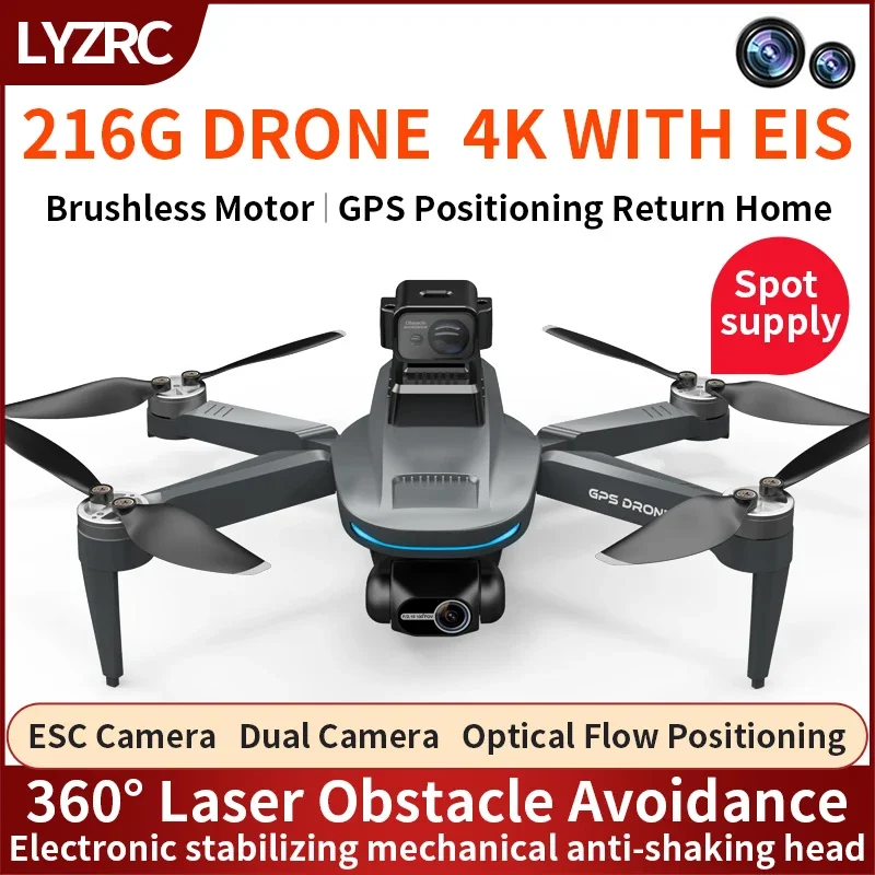 L200 PRO MAX Drone 4K 2-Axis P - Drone Lidar recensie en prijs