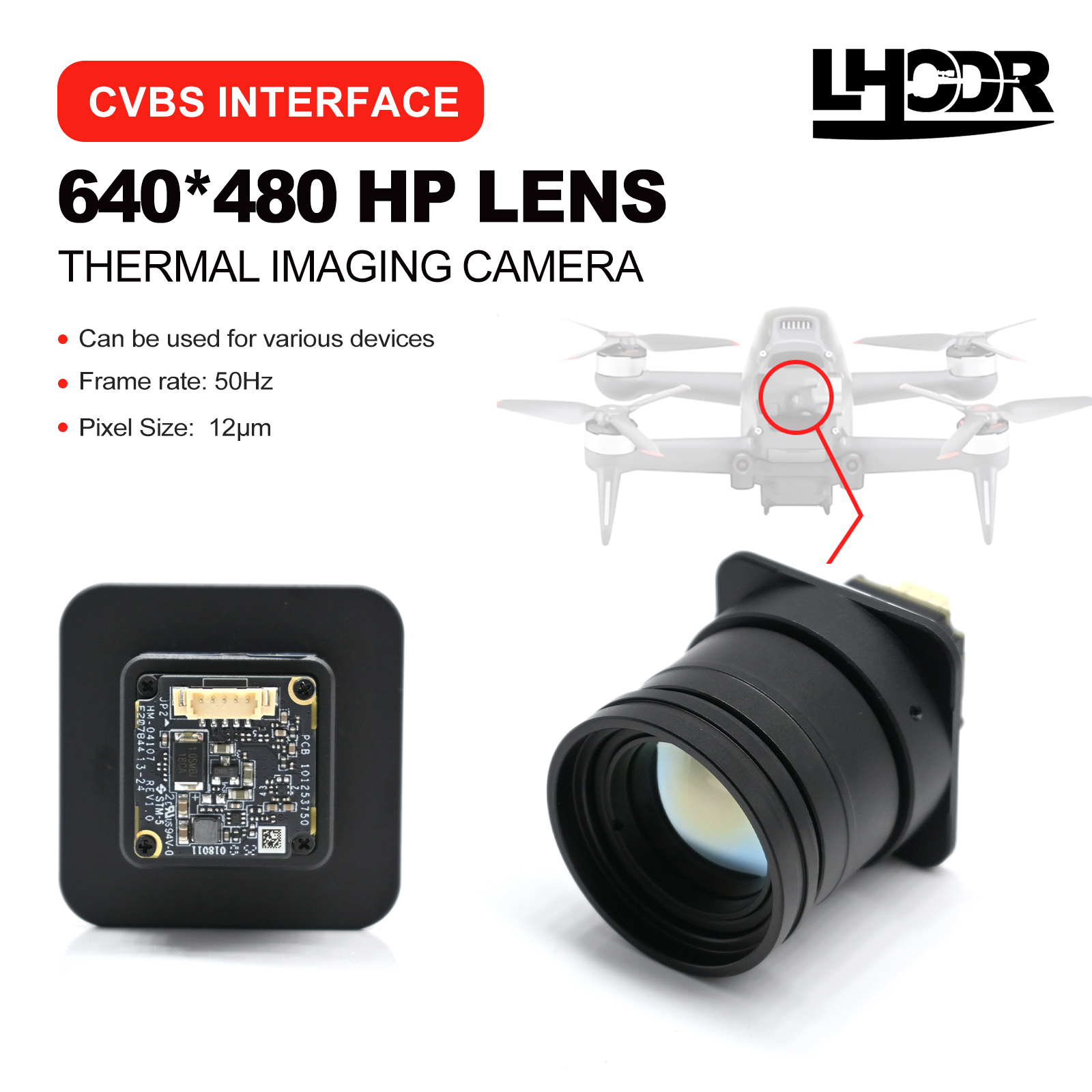 30mm 640x480 pix Drone thermal - Drone Thermal Imaging recensie en prijs