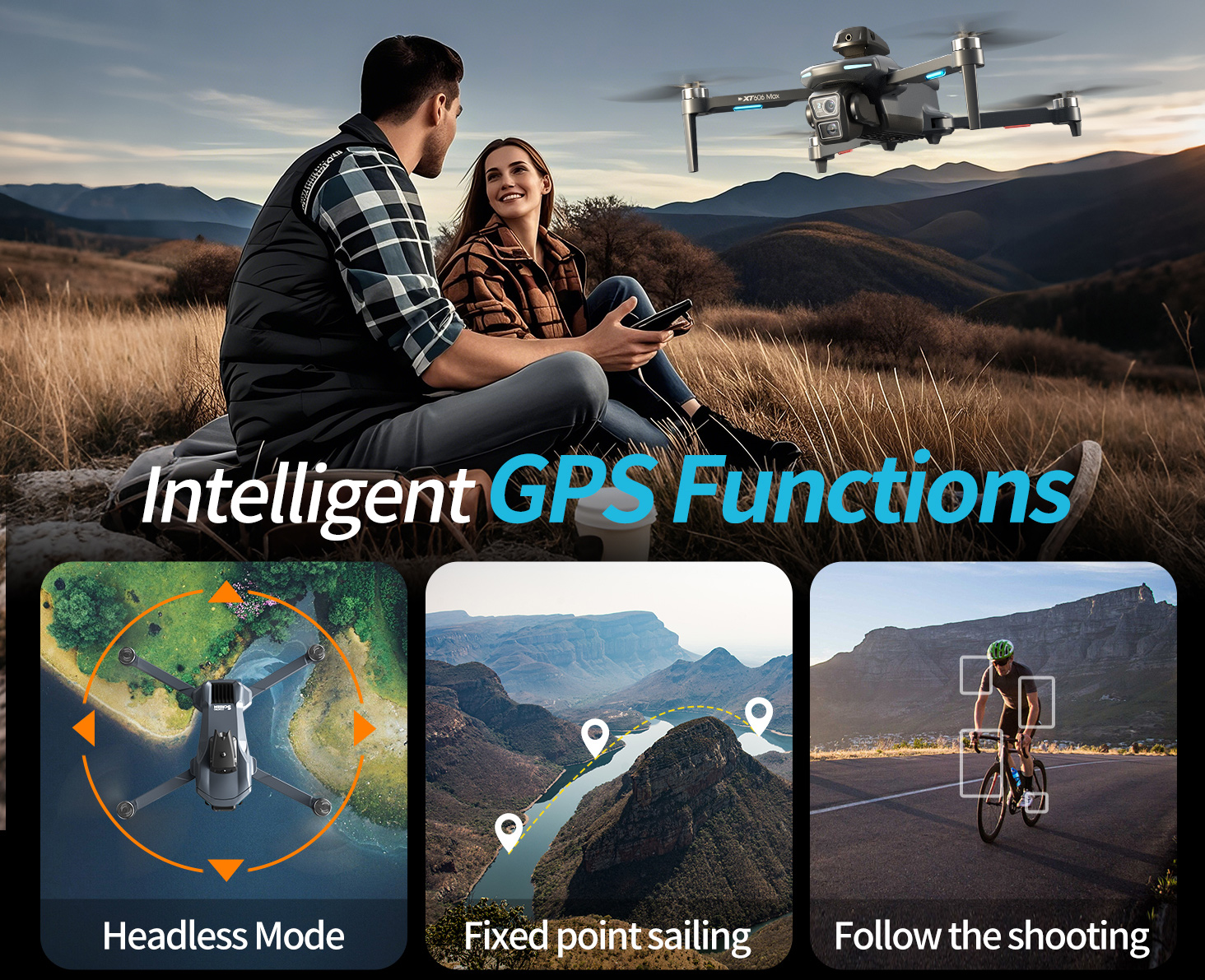 XT606 MAX 3 battery Drone 4k 8 - Drone Multispectral recensie en prijs
