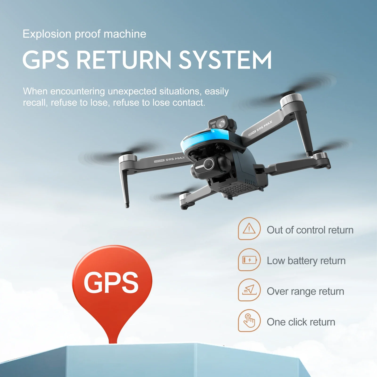 NEW S9S MAX MINI Drone 4K 2-Ax - Drone Lidar recensie en prijs