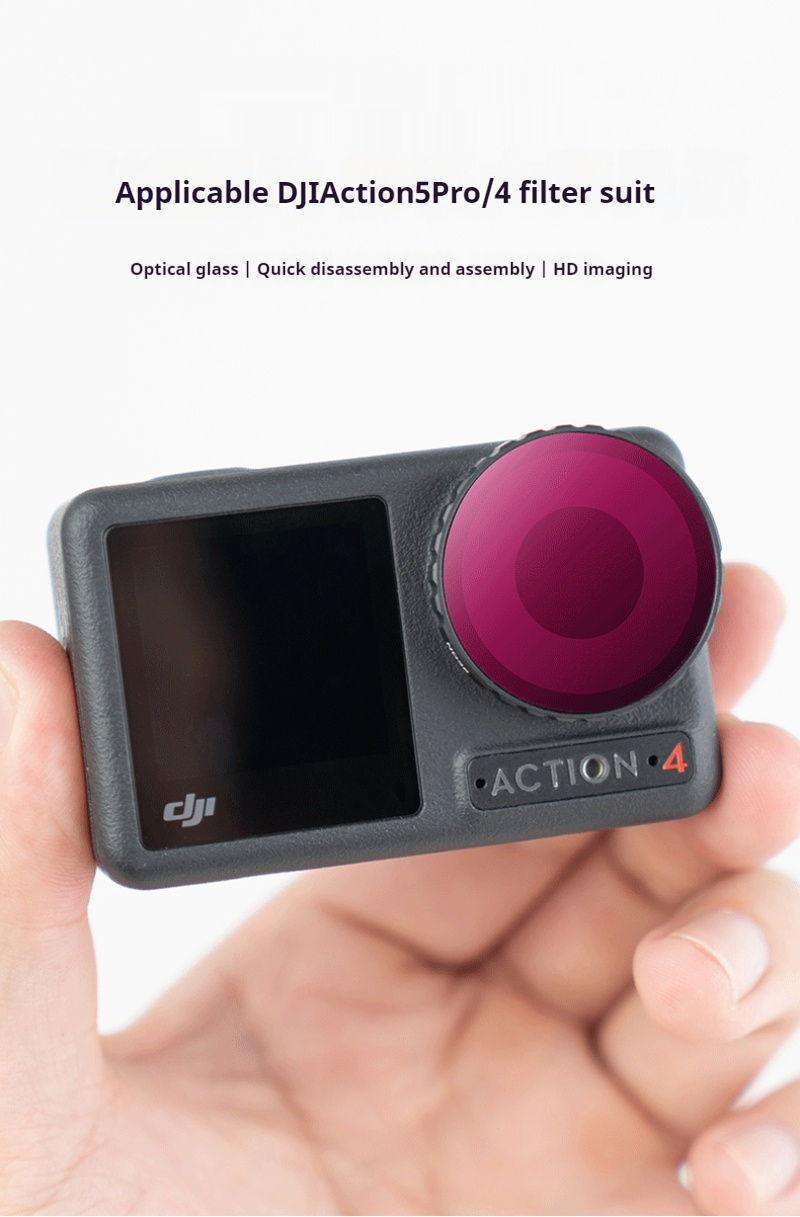 ND Filter for DJI Osmo Action4 - Drone Ndvi recensie en prijs