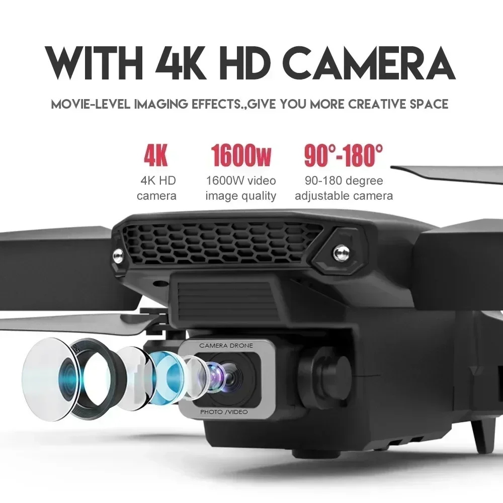 E88 Pro WIFI FPV Drone Wide An - Drone Lidar recensie en prijs