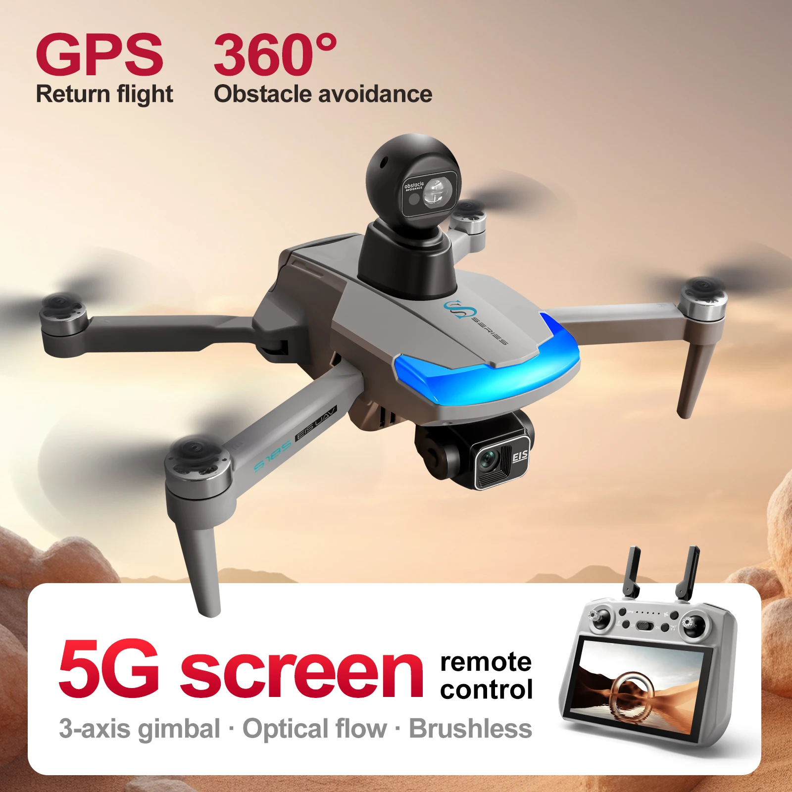 S185 Professional Drone 2.7K H - Drone Multispectral recensie en prijs