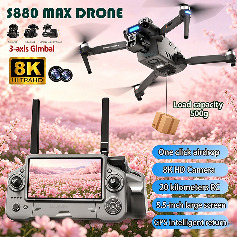 2026 New 8K Dual Camera Drone  - Drone Mapping recensie en prijs