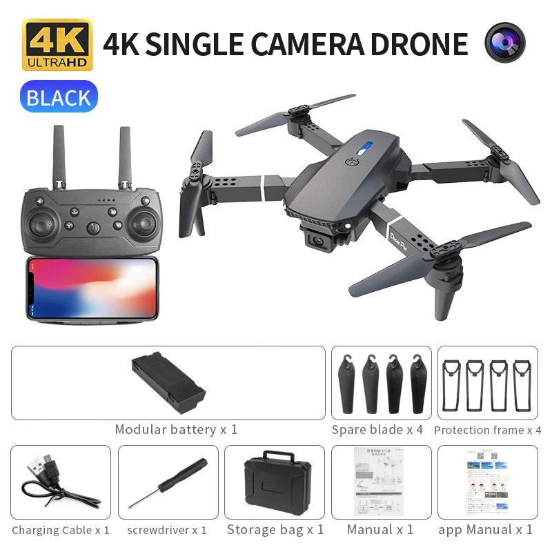 E88 ProIntelligent Folding Dro - Drone Aerial Photography recensie en prijs