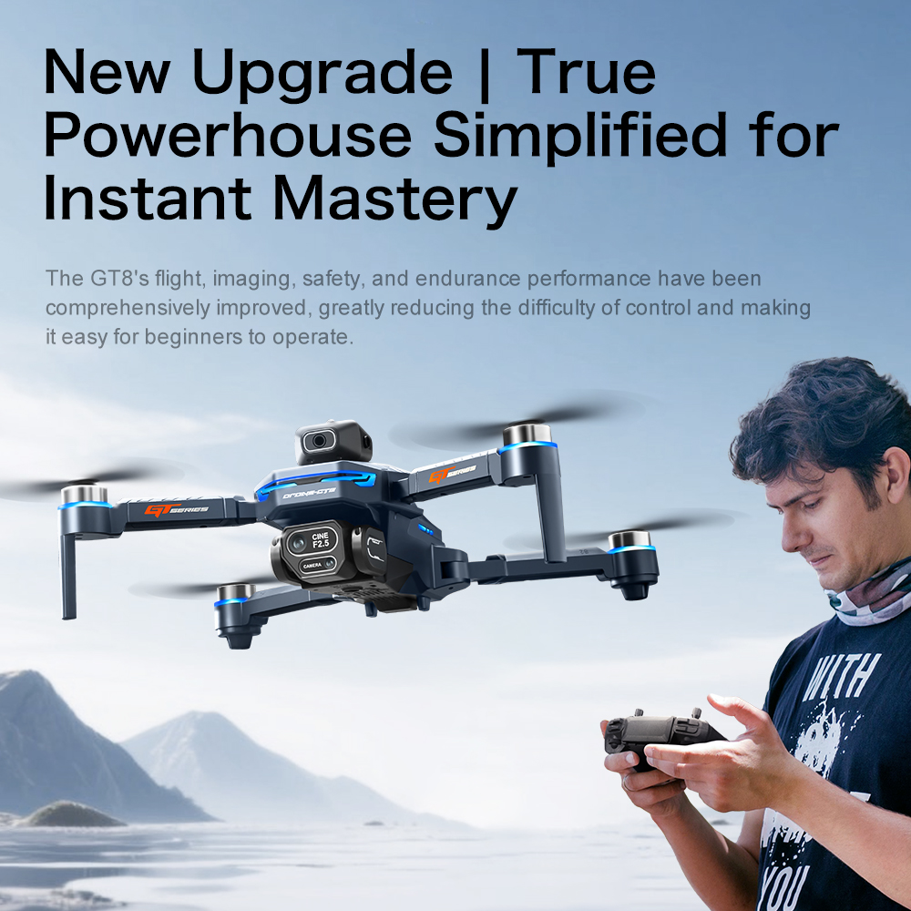 Lenovo GT8 drone 8K HD dual ca - Drone Surveying recensie en prijs
