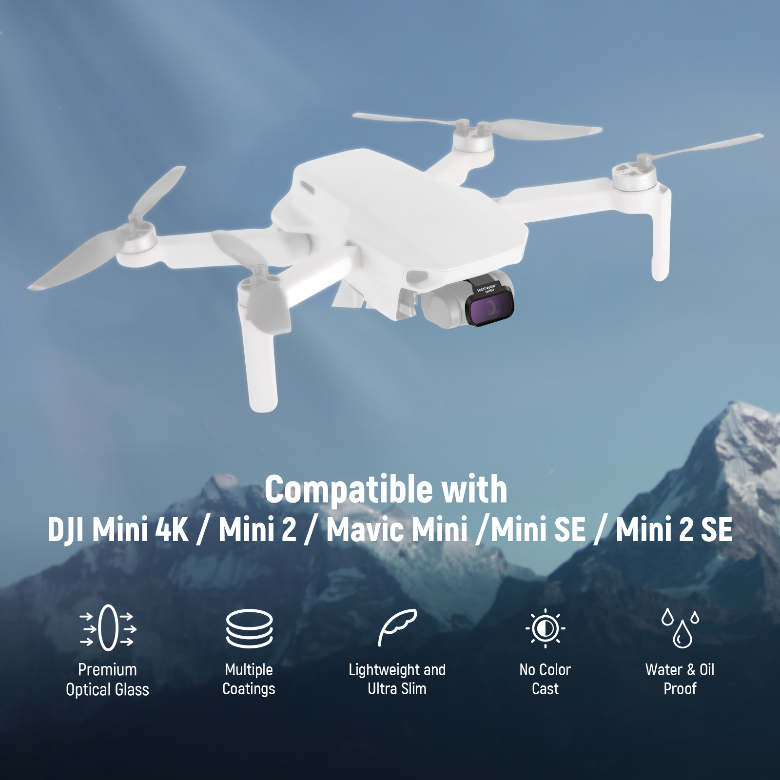 NEEWER 6 Pack ND CPL Filters F - Drone Ndvi recensie en prijs