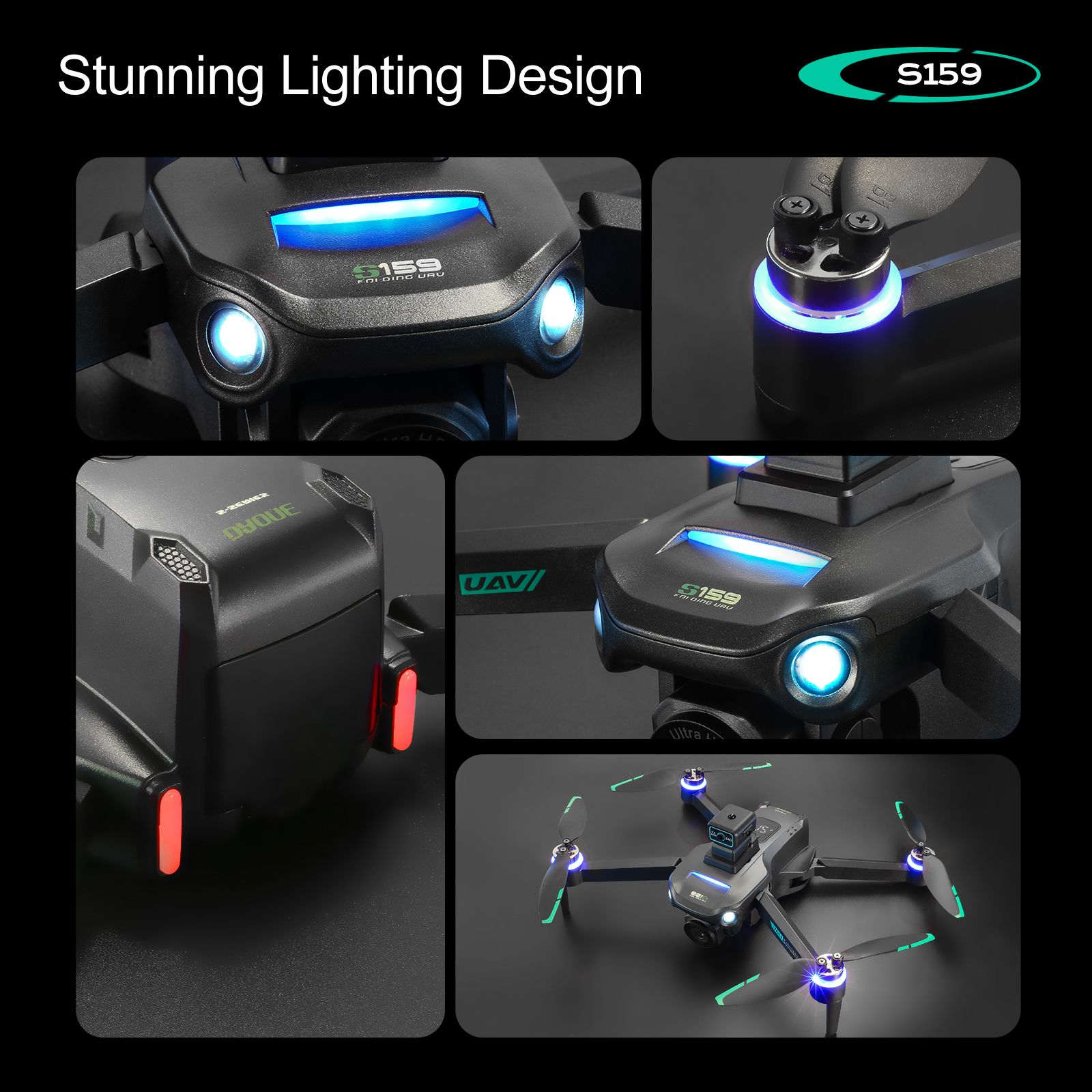 S159 GPS Drone 4K Profesional  - Drone Lidar recensie en prijs